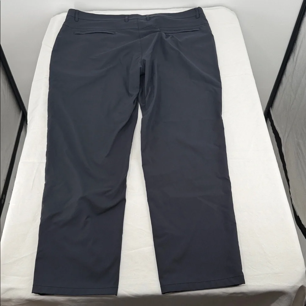 Marcus Pierce Pants Mens 39 x 30 Navy Blue Renegade Performance Casual - Picture 3 of 9